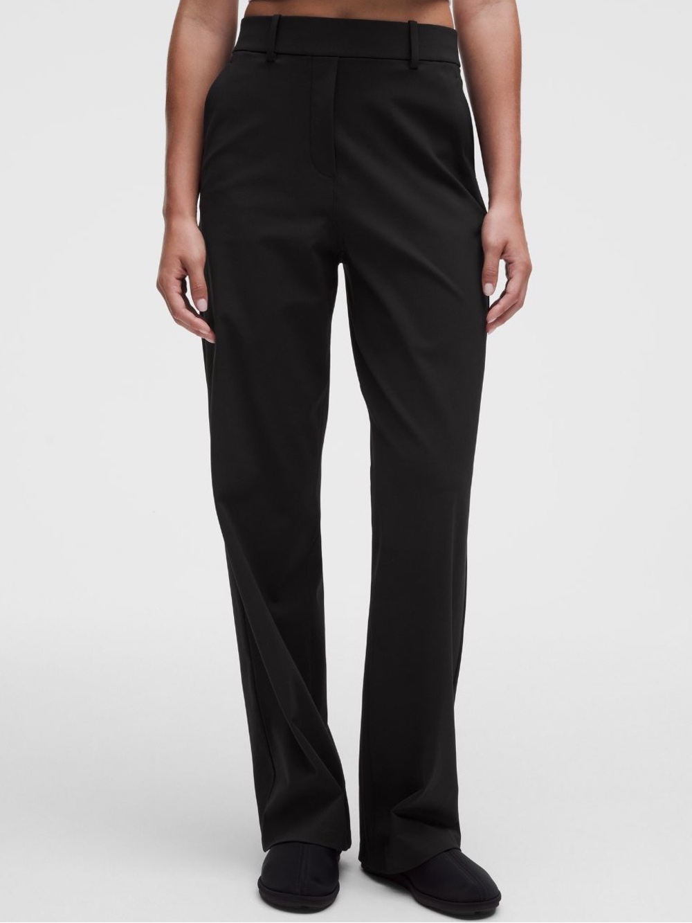Lululemon Daydrift High-Rise Straight-Leg Trouser Pants XS Black